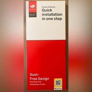 Version Screen Protector for IPhone 16Pro 3 Tempered Glass Sealed NWT